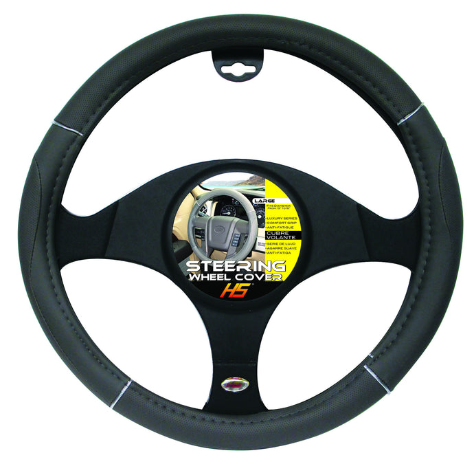 Steering Wheel Cover Grey / Chrome / Grey 15