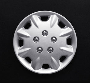  Set Of 4 14" Silver Lacquer Wheel Covers